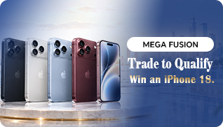 Trade to Qualify. Win an iPhone 18.